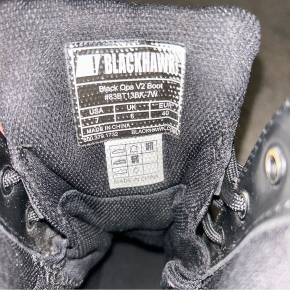 BlackHawk! Black Ops V2 Waterproof Boot - Black - 7 - Picture 10 of 11